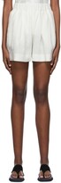 Thumbnail for your product : ASCENO Off-White Zurich Shorts