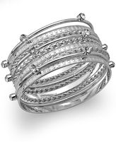 Thumbnail for your product : Stephan & Co Cubic Zirconia 9-Pc. Bangle Set