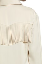 Thumbnail for your product : WAYF Western Fringe Back Button-Up Shirt
