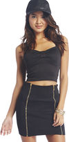 Thumbnail for your product : Wet Seal Zipper Front Pencil Skirt