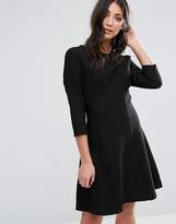 Thumbnail for your product : Lavand 3/4 Sleeve Strutured Skater Dress