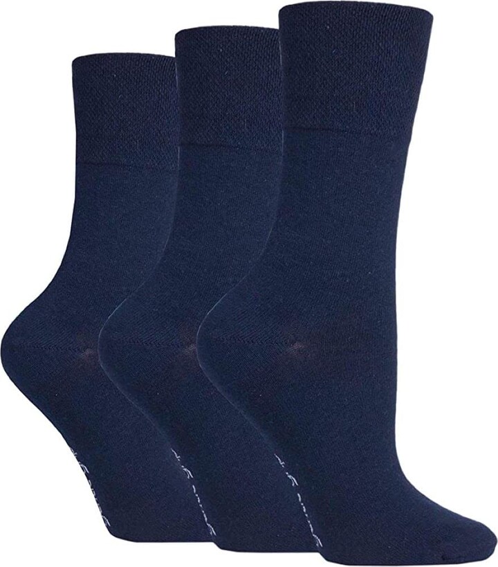 CHAAL® Women's Diabetic Socks NonBinding comfortable top soft cuff