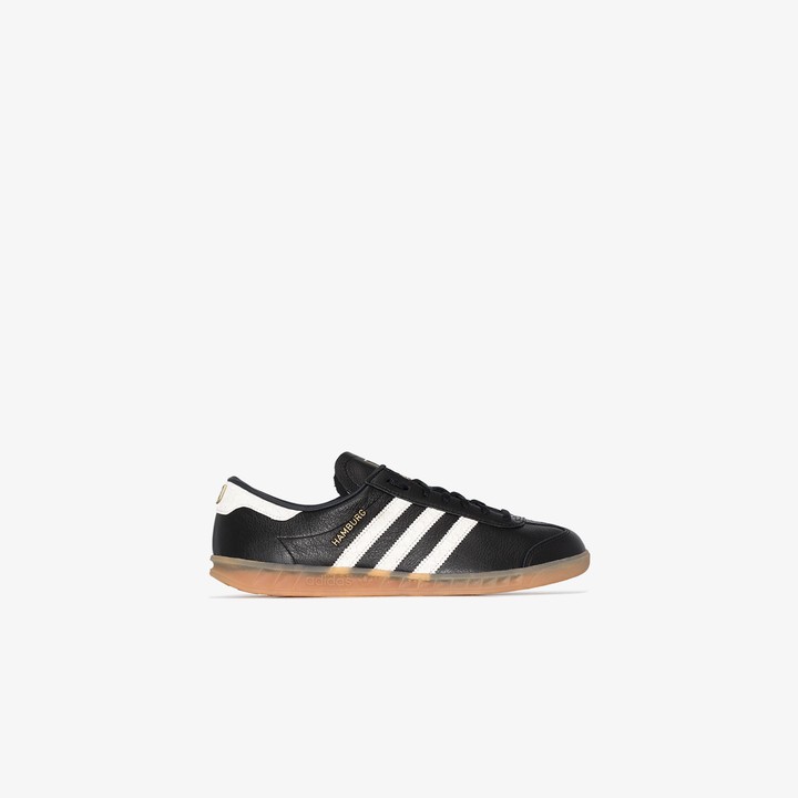 adidas black Hamburg Fish Market sneakers ShopStyle
