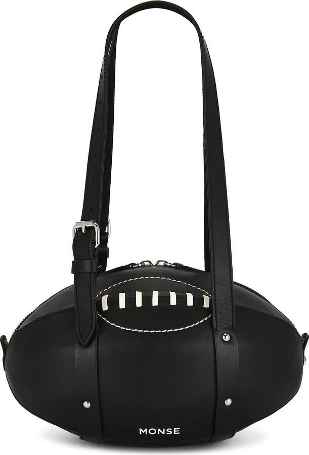 Monse Football Bag in Black