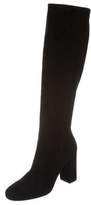 Thumbnail for your product : Saint Laurent Suede Knee-High Boots
