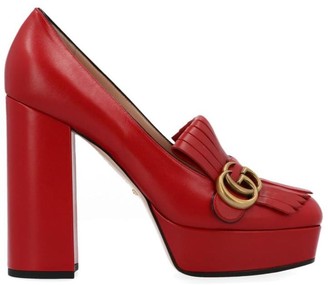 gucci red pumps