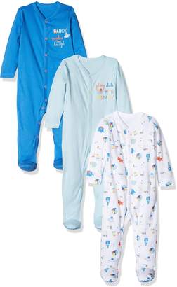 Mothercare Baby Boys' Mummy & Daddy Sleepsuit
