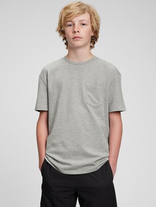 Gap Teen 100% Organic Cotton Pocket T-Shirt