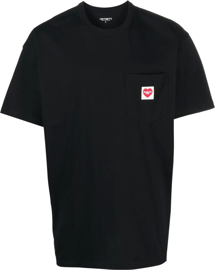 Carhartt Work In Progress logo-patch cotton T-shirt