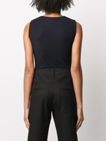 Thumbnail for your product : Jil Sander Sleeveless Fitted Bodysuit