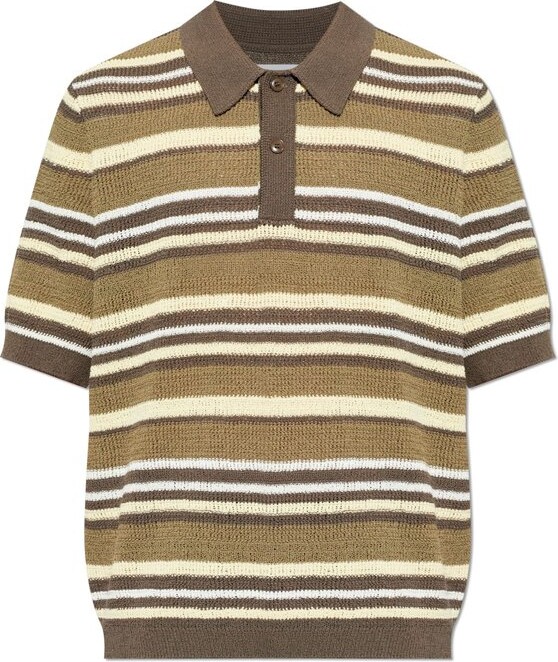 Samsoe & Samsoe Samarco Striped Polo Shirt