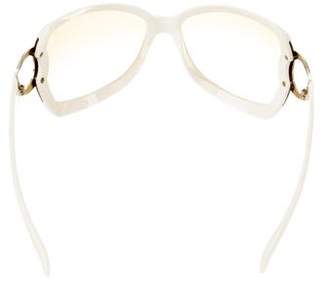 Christian Dior Oversize Tinted Sunglasses