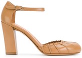 Thumbnail for your product : Chie Mihara Grisa pleated pumps