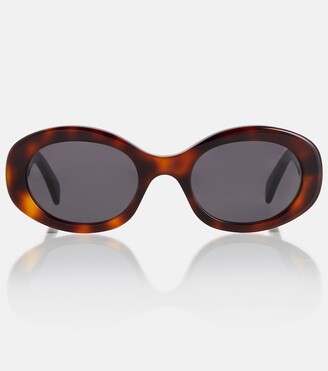 Celine Triomphe Oval Sunglasses CL40235U Metal Frame at 275,40 € ➤ ...