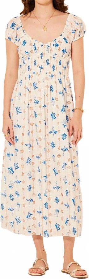 BILA77 Pala Mesa Midi Dress In Multi