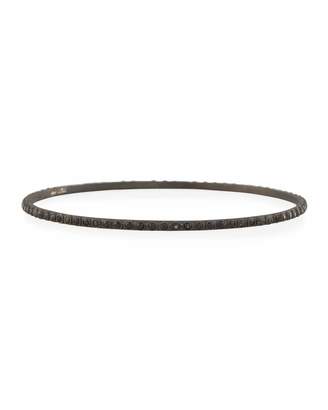 Armenta Old World Bangle with Black Spinel