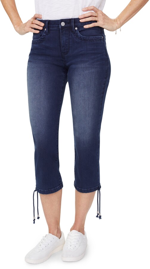 d jeans high waist capri