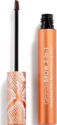 Grande Cosmetics GrandeBROW 2-In-1 Tinted Brow Gel + Brow Enhancing Serum - Dark Womens