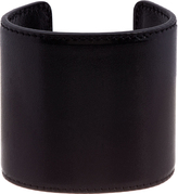 Thumbnail for your product : Ann Demeulemeester Black Leather Cuff