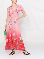Thumbnail for your product : Saloni Floral-Print Maxi Dress