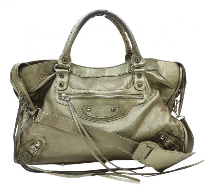 balenciaga classic gold city