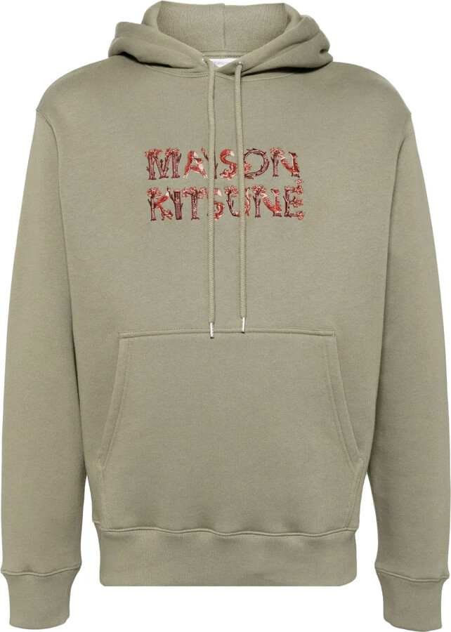 MAISON KITSUNÉ Woodland Alphabet hoodie