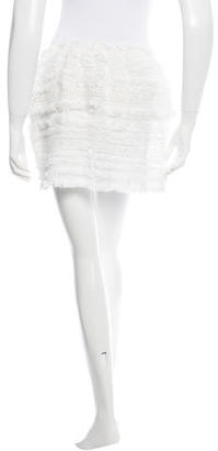 Alexis Fringe Mini Skirt