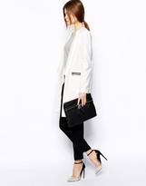 Thumbnail for your product : ASOS Coat in Texture with Side Splits