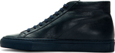 Thumbnail for your product : Common Projects Midnight Navy Leather Original Achilles Sneakers