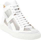 Thumbnail for your product : Maison Martin Margiela 7812 MM6 Mesh Inset High-Top Sneaker