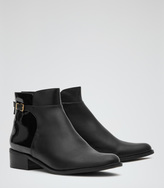 Thumbnail for your product : Reiss Fleur FLAT ANKLE BOOTS