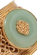 Thumbnail for your product : Ben-Amun Gold-tone cuff