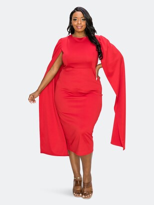 plus size red dresses cheap