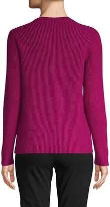 Imnyc Isaac Mizrahi Buttoned Shoulder Sweater