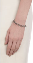 Thumbnail for your product : Munnu Diamond, Gold & Silver Oval-Link Bracelet