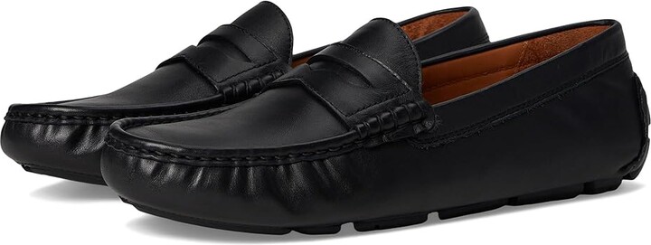 Polo Ralph Lauren Anders Penny Men's Shoes Black : 10 D - Medium, Leather