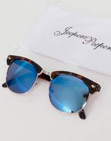 Thumbnail for your product : Jeepers Peepers retro sunglasses in tort