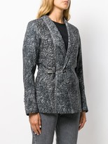 Thumbnail for your product : Charles Jeffrey Loverboy Scribble Print Blazer