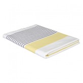 Thumbnail for your product : Yellow large stripe beach towel 100 x 180cm