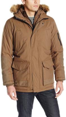 Hawke & Co Men's Morgan Parka with Quilted Bib