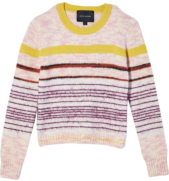 Marc Jacobs Intarsia Stripe-Knit Jumper - ShopStyle Sweaters