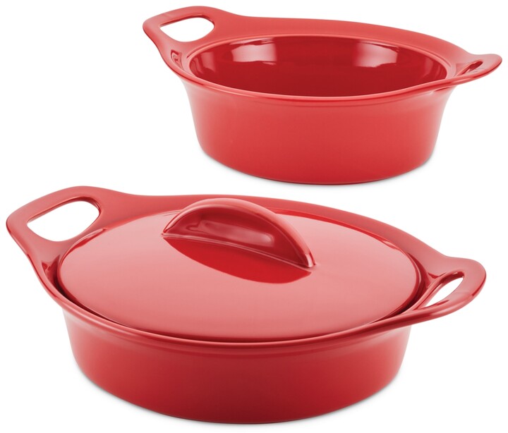Rachael Ray 8qt Hard Anodized Nonstick Oval Pasta Pot And Braiser Gray :  Target