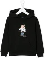 Thumbnail for your product : Ralph Lauren Kids bear print hoodie