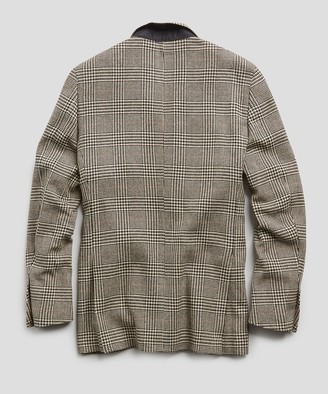 Todd Snyder Italian Wool/Silk Glen Plaid Suit Jacket
