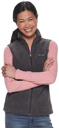 columbia fleece vest women's
