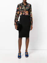 Thumbnail for your product : Etro floral tiger print shirt