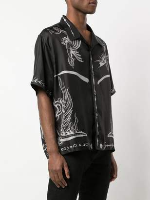 Givenchy dragon print shirt