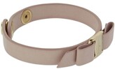 Thumbnail for your product : Ferragamo Vara bow leather bracelet