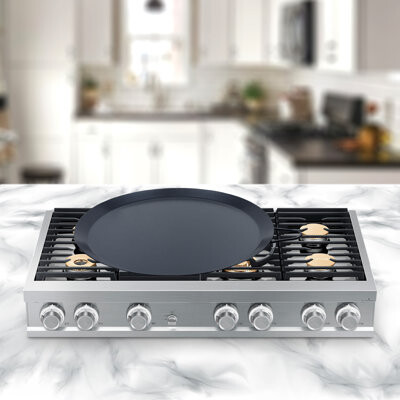 Brentwood Non Stick Aluminum Round Griddle