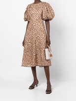 Thumbnail for your product : Zimmermann Concert Day leopard-print midi dress